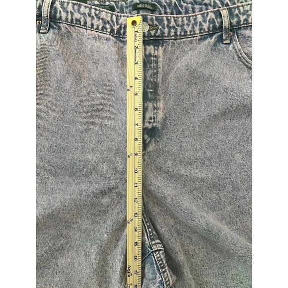 NEW Wild Fable High Rise Pink Denim Bermuda Shorts Size 24W - Picture 5 of 9